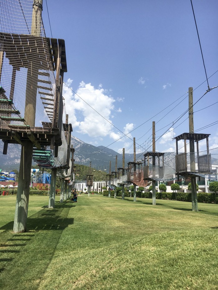 Abenteuerpark Herstellung